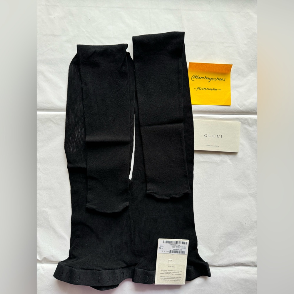 Authentic Gucci Supremelis Interlocking GG Logo Tights - Picture 7 of 16